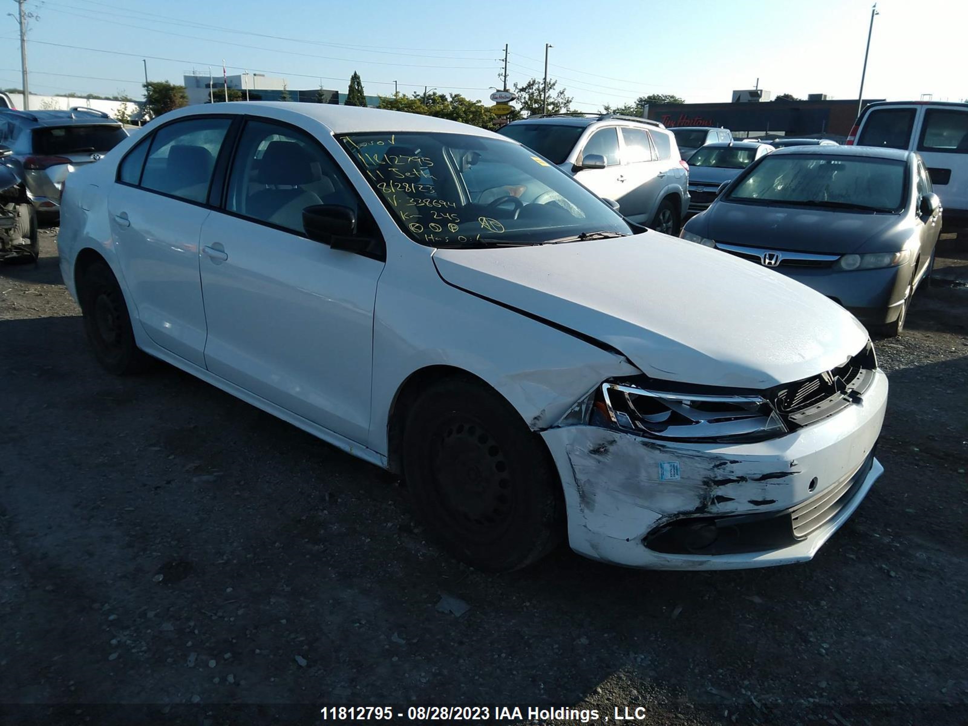 VOLKSWAGEN JETTA 2011 3vw2k7aj4bm338694