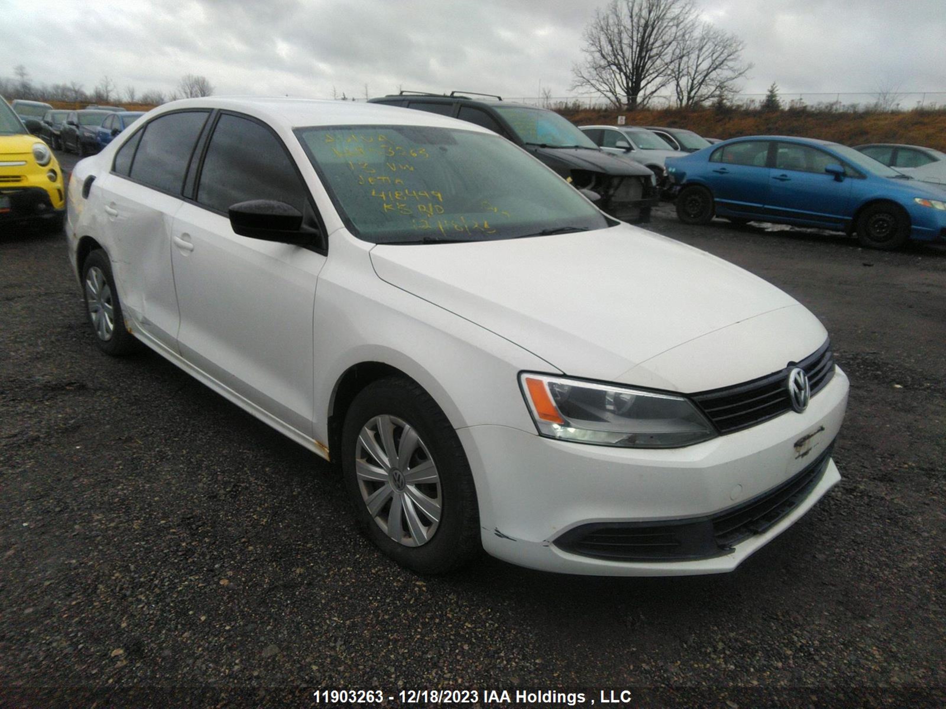 VOLKSWAGEN JETTA BASE 2013 3vw2k7aj4dm418449