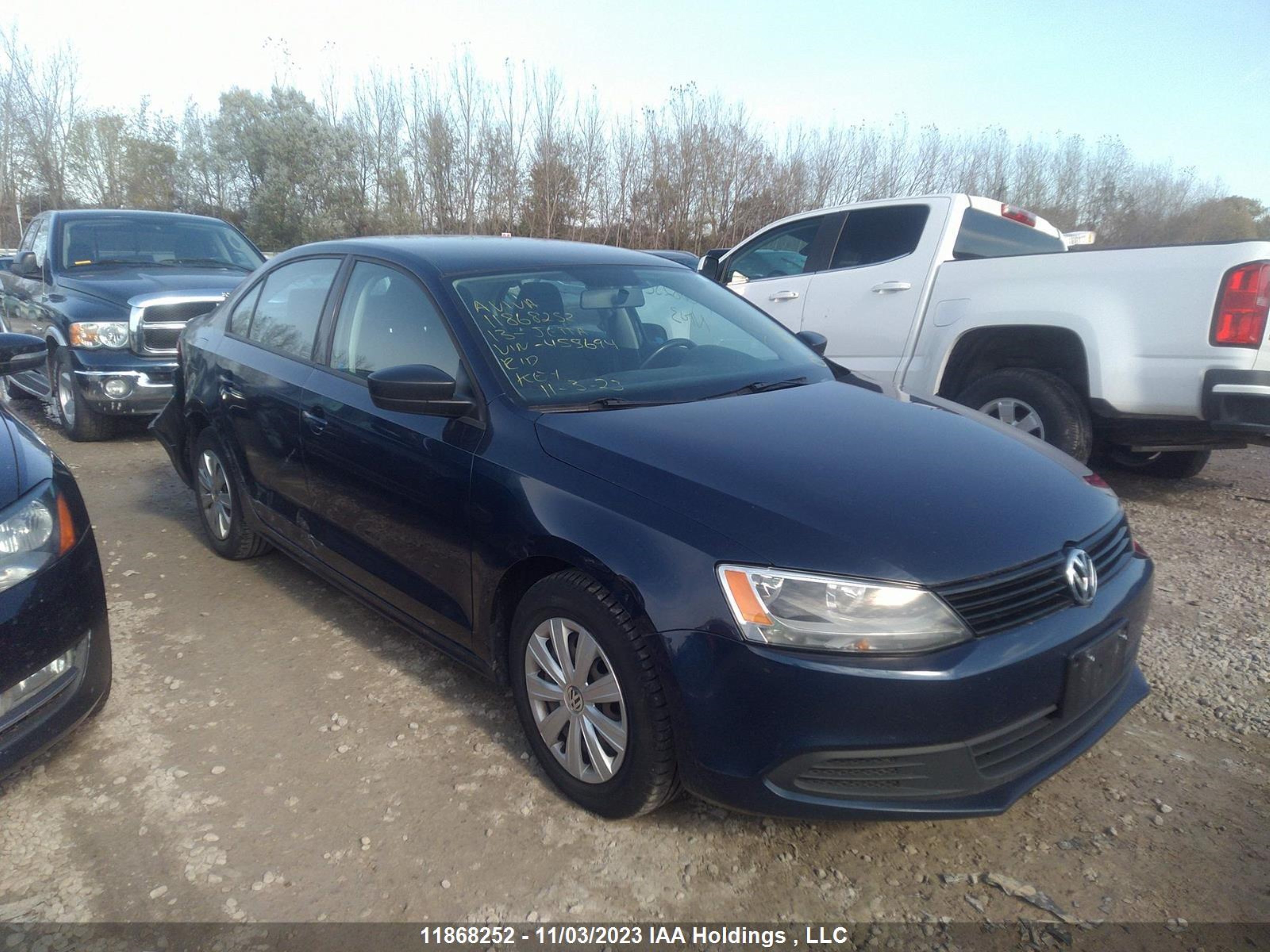 VOLKSWAGEN JETTA 2013 3vw2k7aj4dm455694