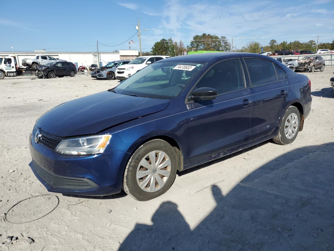 VOLKSWAGEN JETTA 2012 3vw2k7ajxcm309847