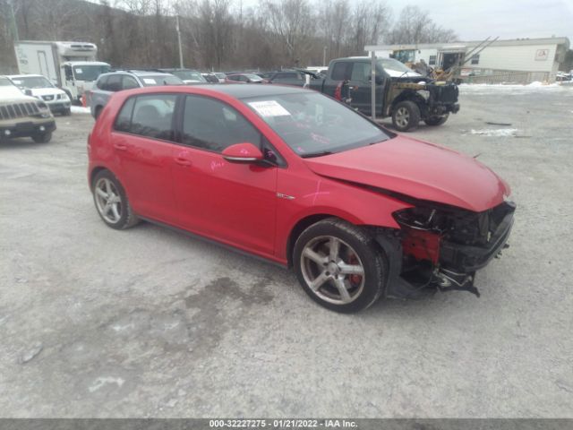 VOLKSWAGEN GOLF 2016 3vw447au1hm007416