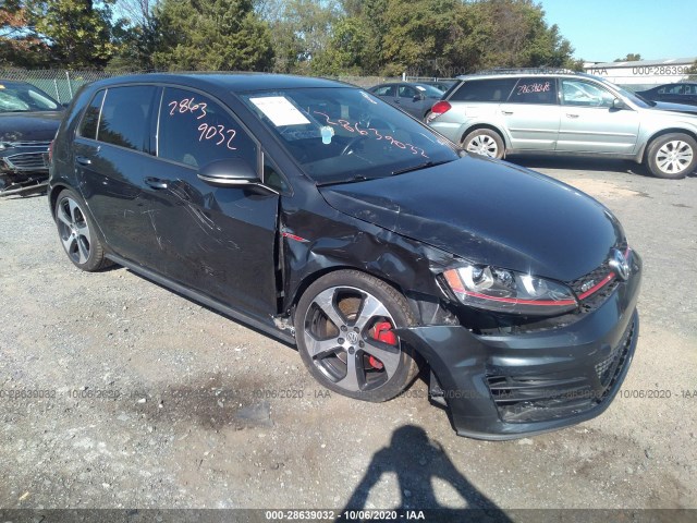 VOLKSWAGEN GOLF 2017 3vw447au1hm039167