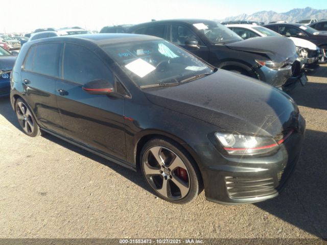 VOLKSWAGEN GOLF 2017 3vw447au2hm015833