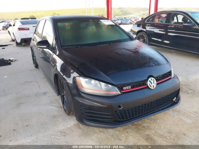 VOLKSWAGEN GOLF 2017 3vw447au4hm036442