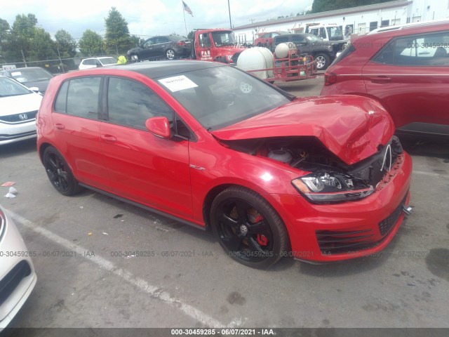 VOLKSWAGEN GOLF 2017 3vw447au4hm048462