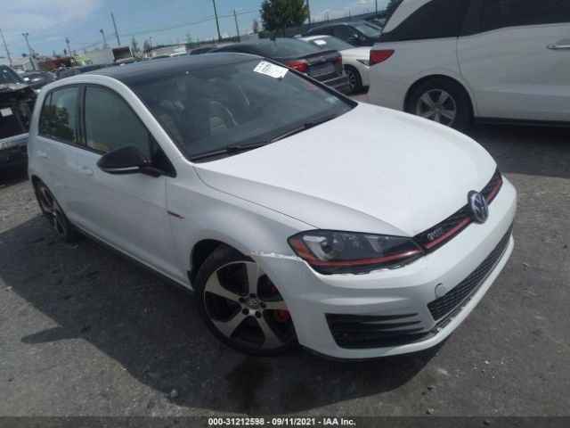 VOLKSWAGEN GOLF 2017 3vw447au4hm056982