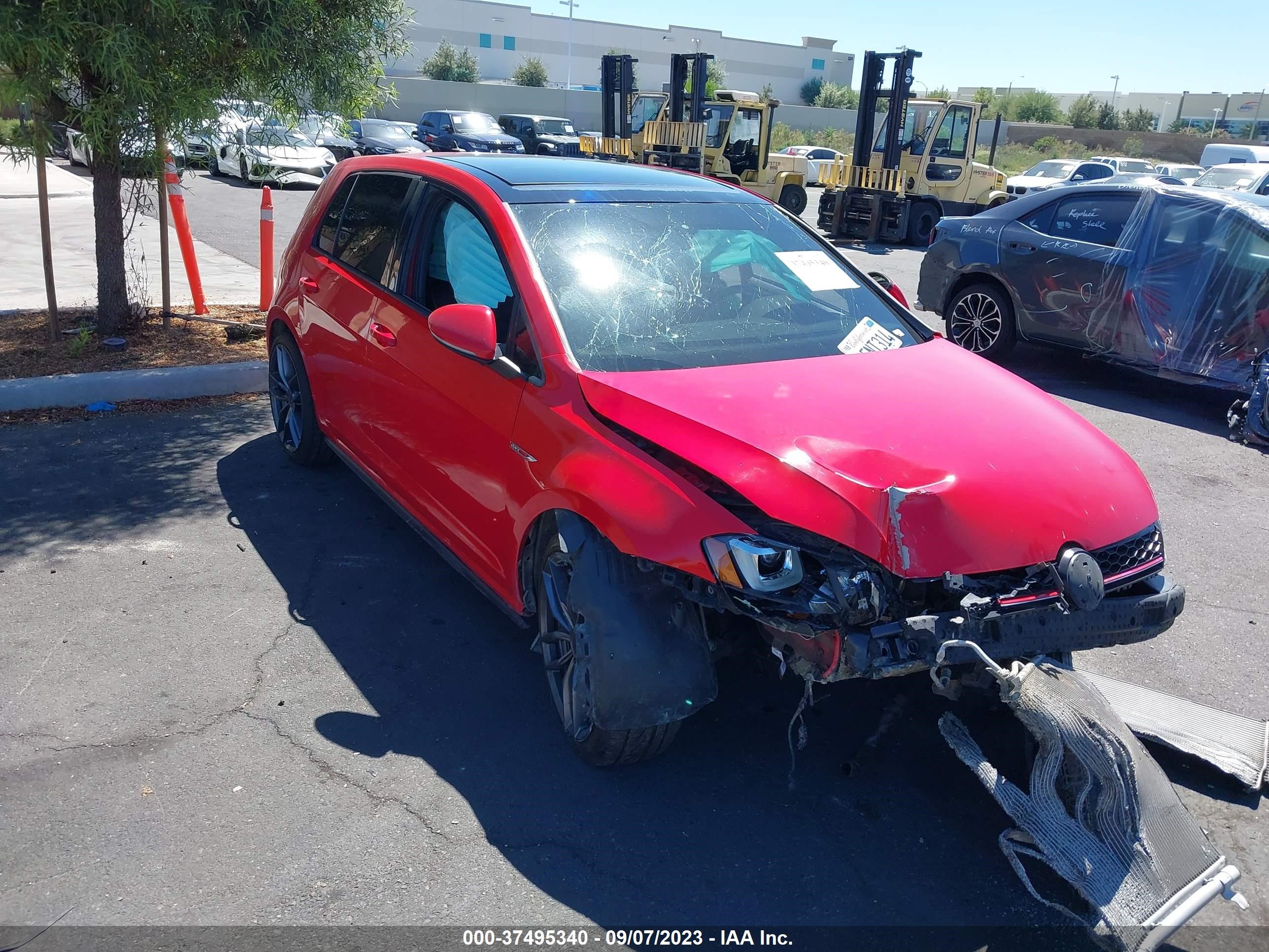 VOLKSWAGEN GOLF 2016 3vw447au5gm033807