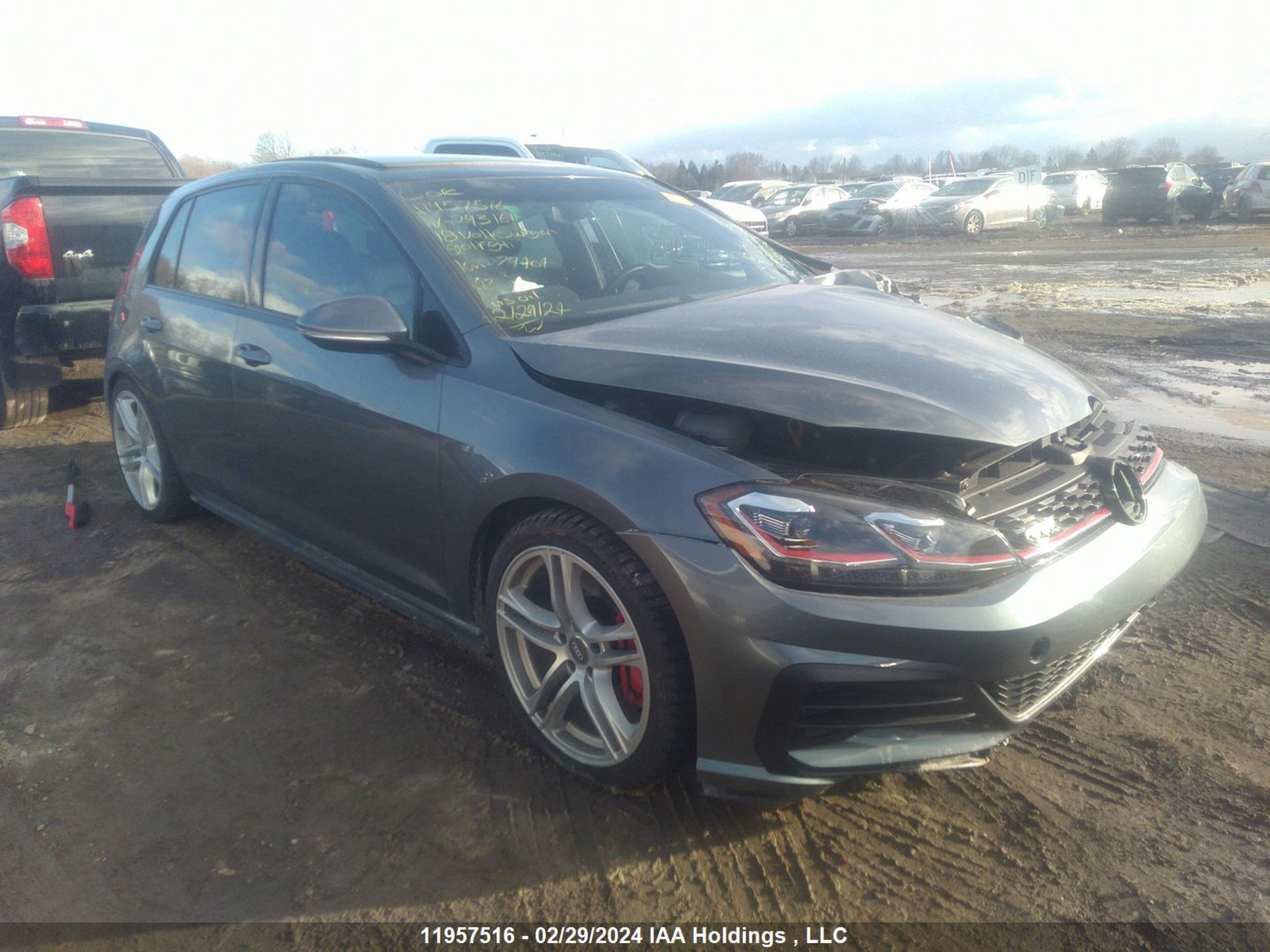 VOLKSWAGEN GOLF 2018 3vw447au7jm293164