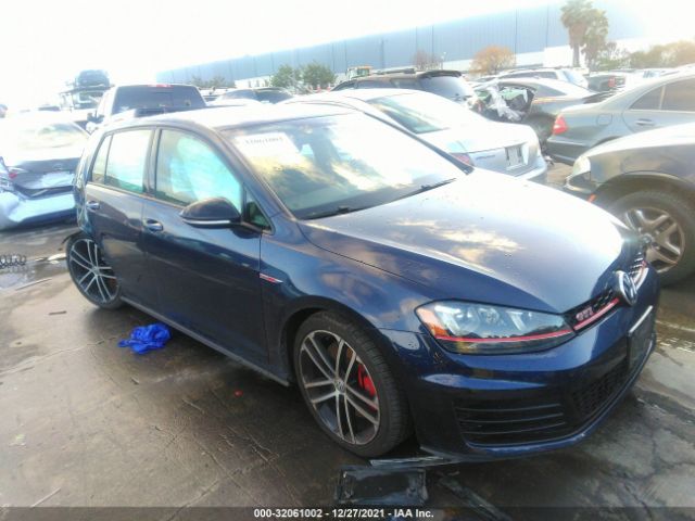 VOLKSWAGEN GOLF 2017 3vw447au8hm045547