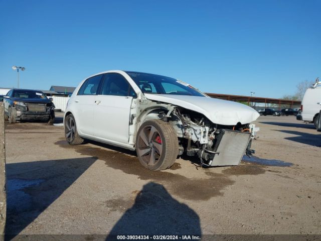 VOLKSWAGEN GOLF 2018 3vw447auxjm281848