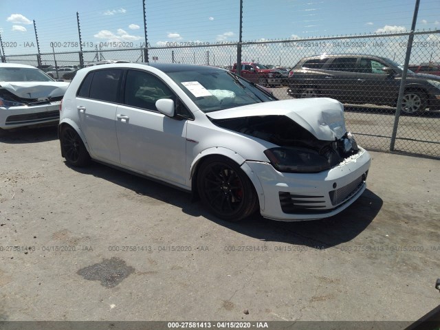 VOLKSWAGEN GOLF 2015 3vw4t7au0fm095522