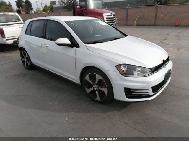 VOLKSWAGEN GOLF 2017 3vw4t7au1hm017057