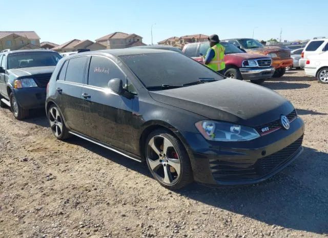 VOLKSWAGEN GOLF 2017 3vw4t7au1hm067005