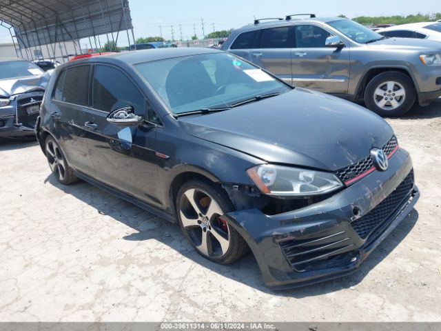 VOLKSWAGEN GOLF 2016 3vw4t7au2gm018359