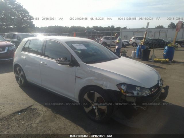 VOLKSWAGEN GOLF 2017 3vw4t7au2hm037513