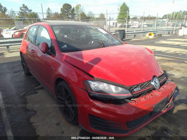 VOLKSWAGEN GOLF 2015 3vw4t7au3fm001505