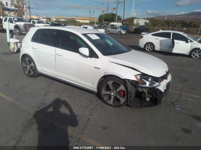 VOLKSWAGEN GOLF 2017 3vw4t7au3hm068334