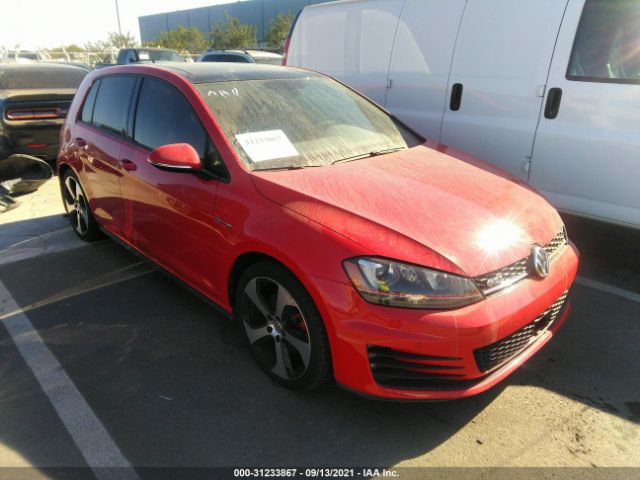 VOLKSWAGEN GOLF 2015 3vw4t7au4fm071367