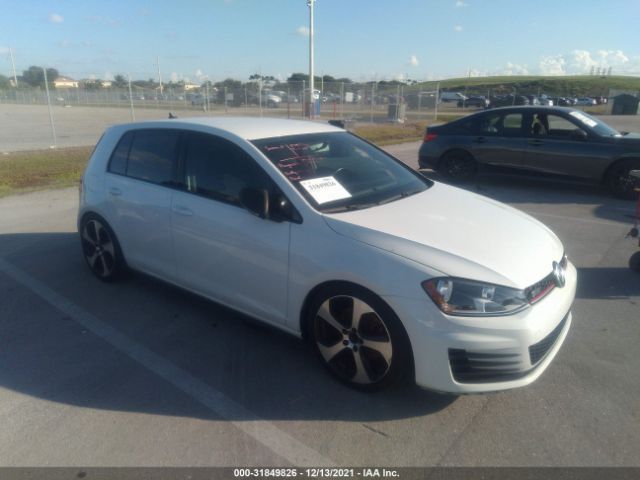 VOLKSWAGEN GOLF 2017 3vw4t7au4hm050165