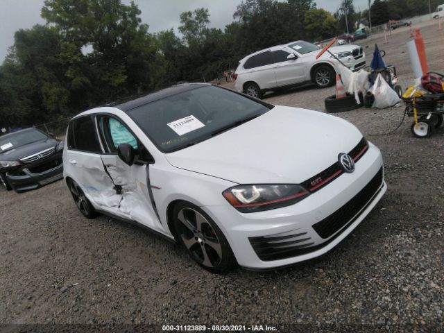 VOLKSWAGEN GOLF 2015 3vw4t7au6fm016547