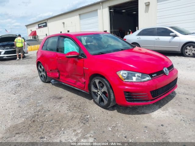 VOLKSWAGEN GOLF 2016 3vw4t7au6gm001631