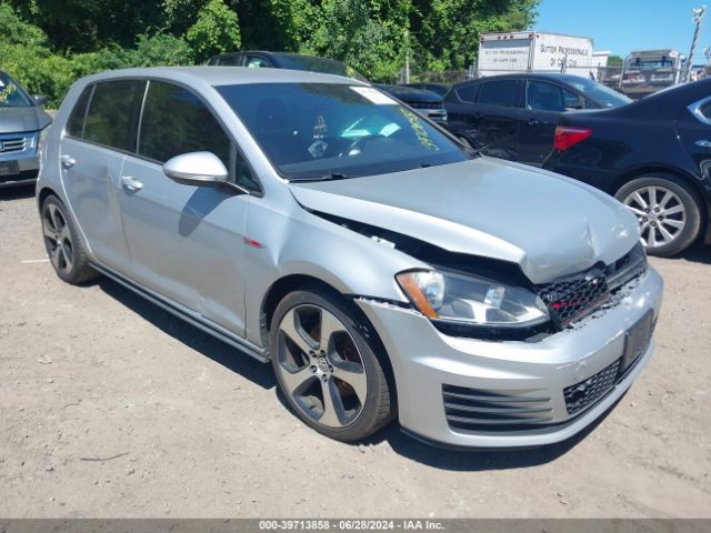 VOLKSWAGEN GOLF 2017 3vw4t7au6hm019628