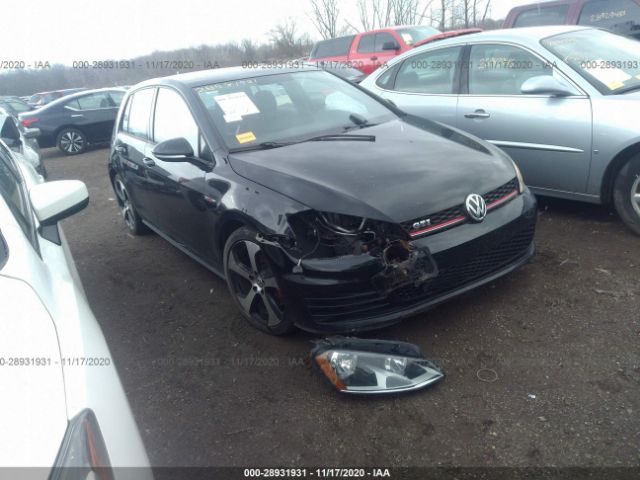 VOLKSWAGEN GOLF 2015 3vw4t7au7fm024446