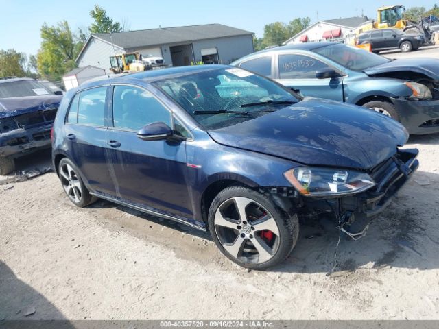 VOLKSWAGEN GOLF 2017 3vw4t7au7hm029827