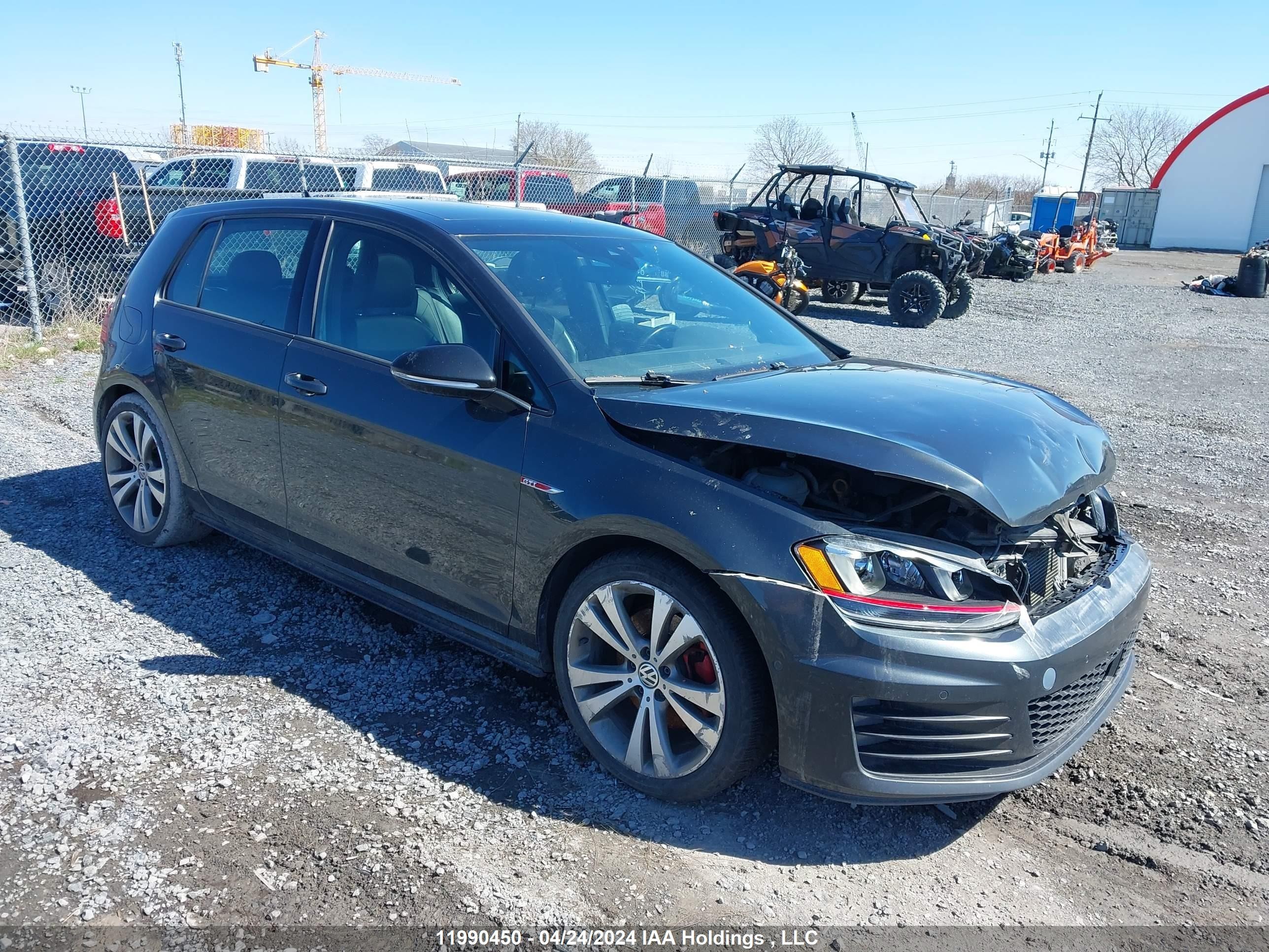 VOLKSWAGEN GOLF 2017 3vw4t7au7hm049172