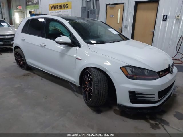 VOLKSWAGEN GOLF GTI 2016 3vw4t7au8gm025073