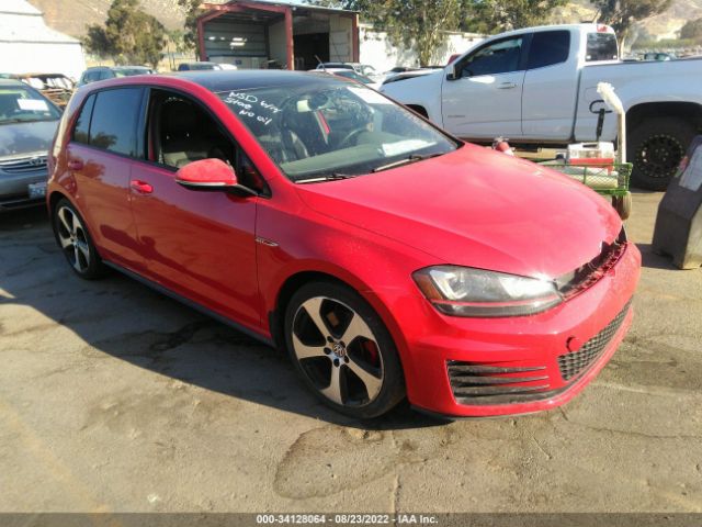 VOLKSWAGEN GOLF 2015 3vw4t7auxfm002358