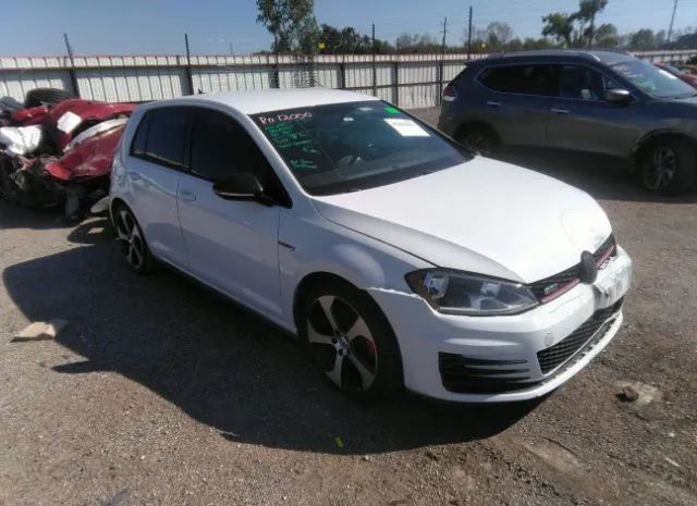 VOLKSWAGEN GOLF 2017 3vw4t7auxhm052616