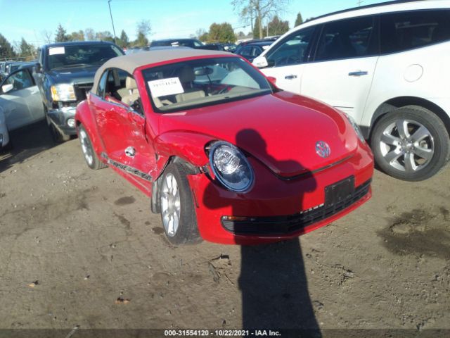 VOLKSWAGEN BEETLE CONVERTIBLE 2015 3vw507at8fm822667