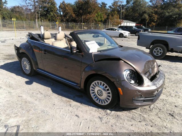 VOLKSWAGEN BEETLE CONVERTIBLE 2015 3vw507atxfm802470