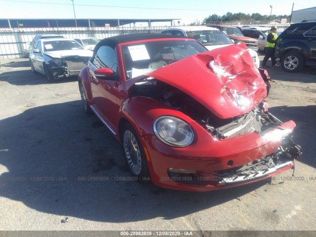 VOLKSWAGEN BEETLE CONVERTIBLE 2015 3vw517at0fm805357