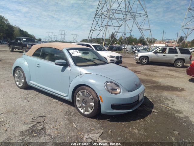 VOLKSWAGEN BEETLE CONVERTIBLE 2015 3vw517at2fm815811