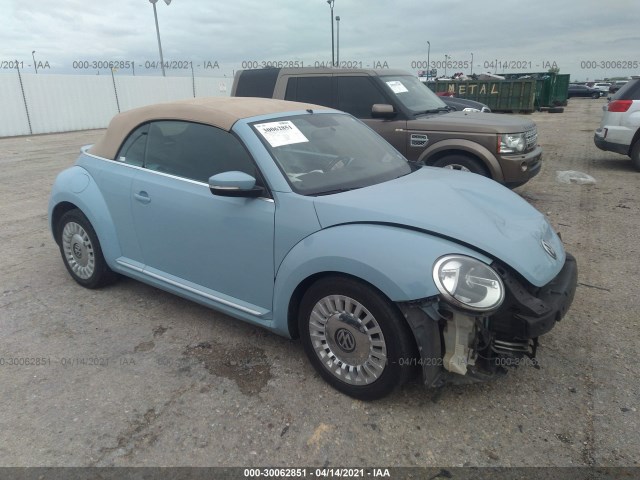 VOLKSWAGEN BEETLE CONVERTIBLE 2015 3vw517at3fm814957