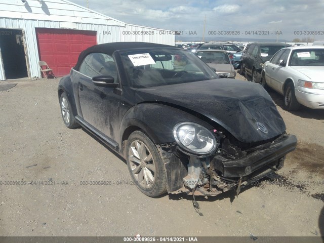 VOLKSWAGEN BEETLE CONVERTIBLE 2017 3vw517at4hm814226