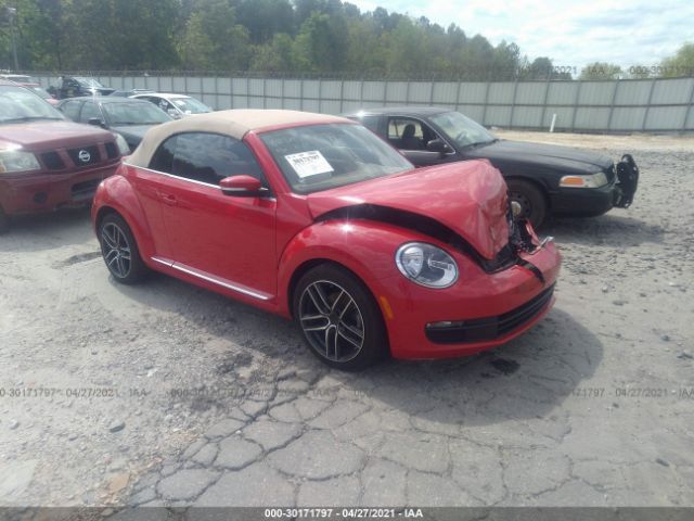 VOLKSWAGEN BEETLE CONVERTIBLE 2015 3vw517at7fm803265