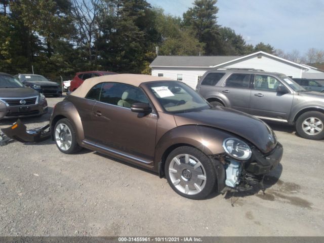 VOLKSWAGEN BEETLE CONVERTIBLE 2014 3vw517at8em813771