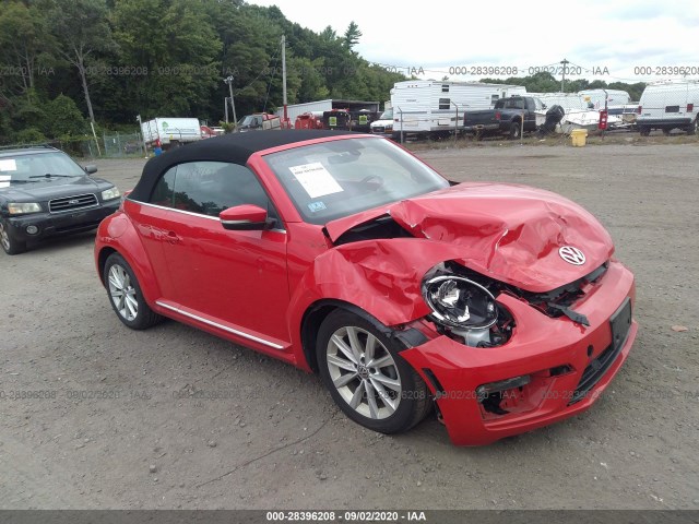 VOLKSWAGEN BEETLE CONVERTIBLE 2017 3vw517at8hm809711