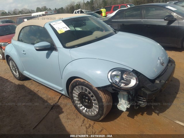 VOLKSWAGEN BEETLE CONVERTIBLE 2015 3vw517atxfm802353