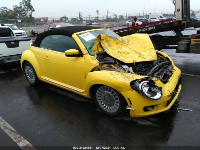 VOLKSWAGEN BEETLE CONVERTIBLE 2015 3vw517atxfm803308