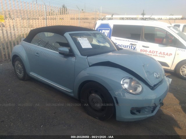 VOLKSWAGEN BEETLE CONVERTIBLE 2015 3vw517atxfm805687