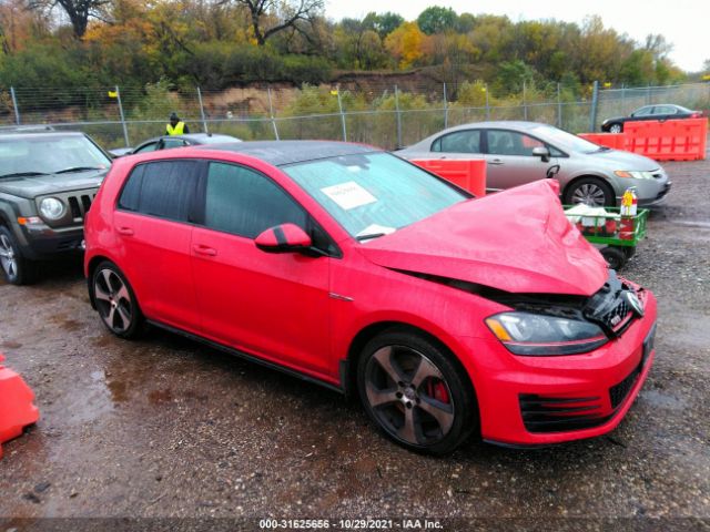 VOLKSWAGEN GOLF 2016 3vw547au0gm017213