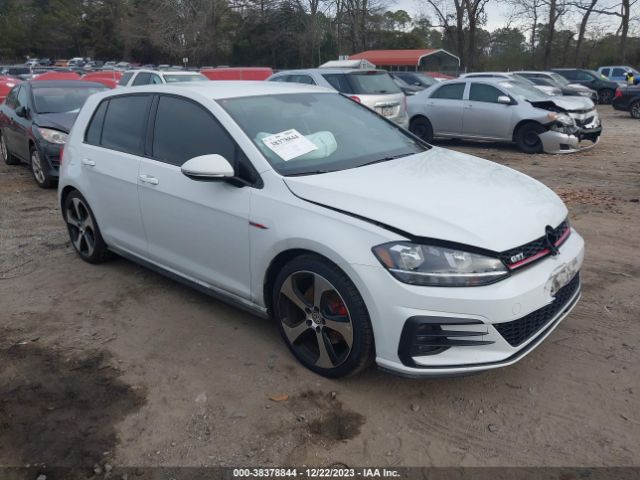 VOLKSWAGEN GOLF 2018 3vw547au0jm290319