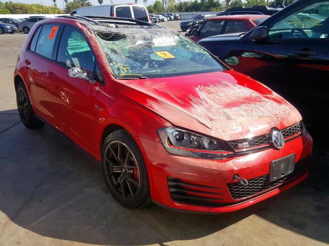 VOLKSWAGEN GOLF 2017 3vw547au1hm024849