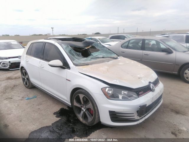 VOLKSWAGEN GOLF 2016 3vw547au3gm004407