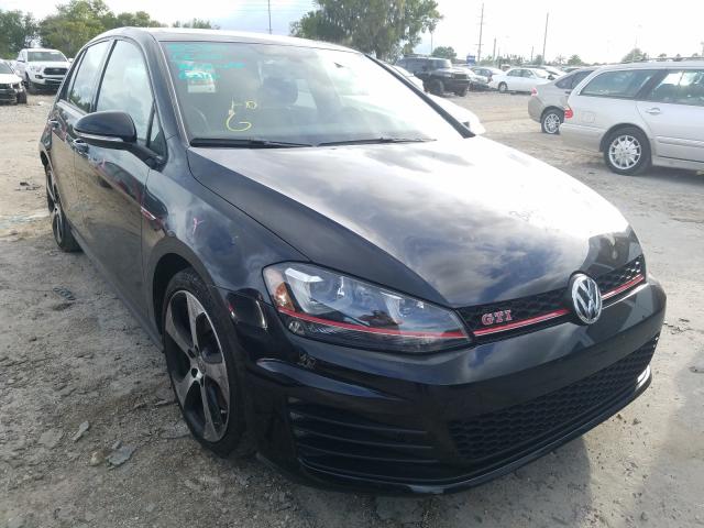 VOLKSWAGEN GOLF 2017 3vw547au4hm048238