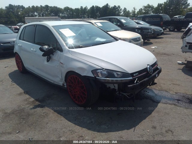 VOLKSWAGEN GOLF 2018 3vw547au4jm297130